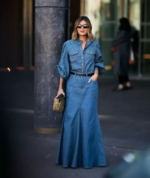 Denim on Denim!! Το αναβαθμισμένο “Canadian tuxedo” πολύ δυνατή τάση και φέτος!!